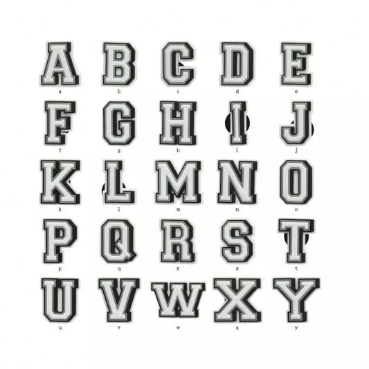 Glow Alphabet Croc Klip