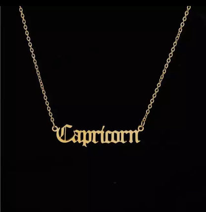 Old English Zodiac Chain