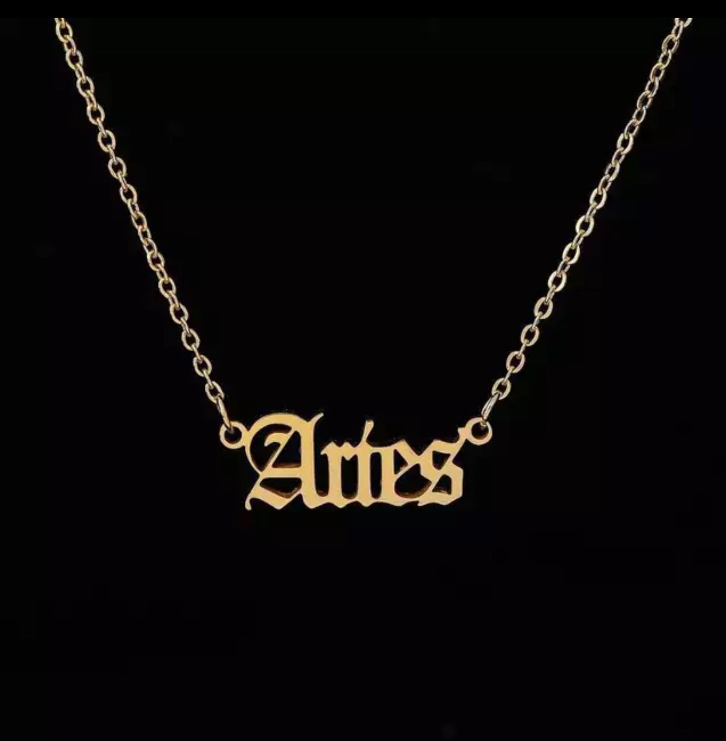 Old English Zodiac Chain