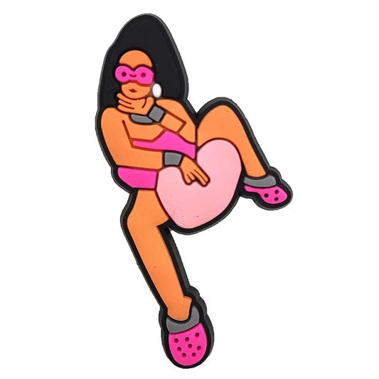 Nicki Minaj - Pink Crocs Croc Klip