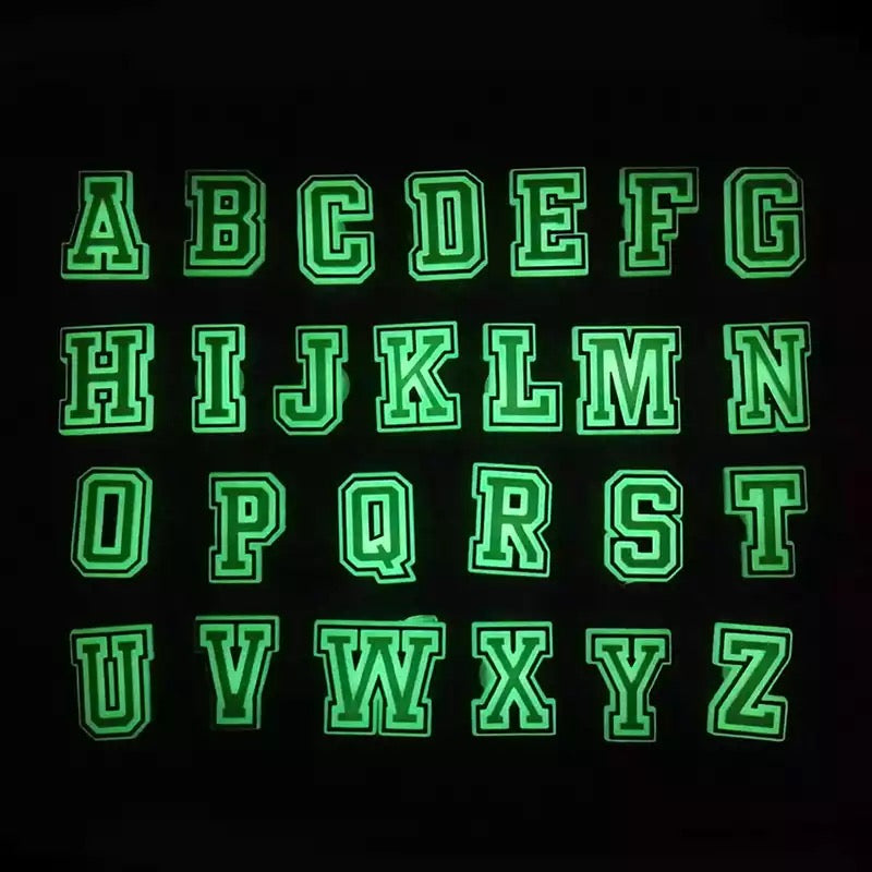 Glow Alphabet Croc Klip