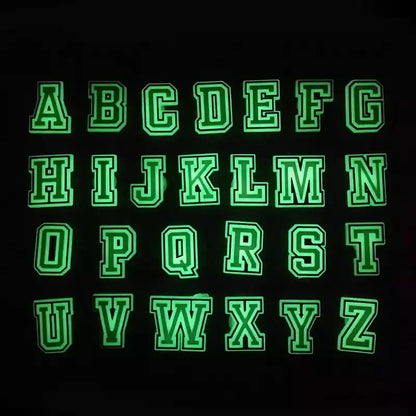 Glow Alphabet Croc Klip