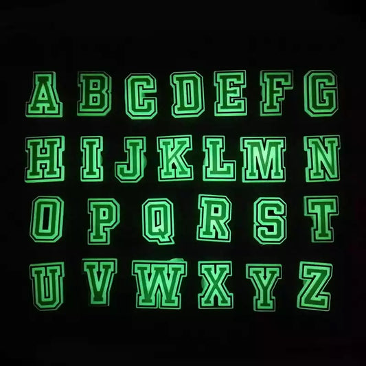 Glow Alphabet Croc Klip