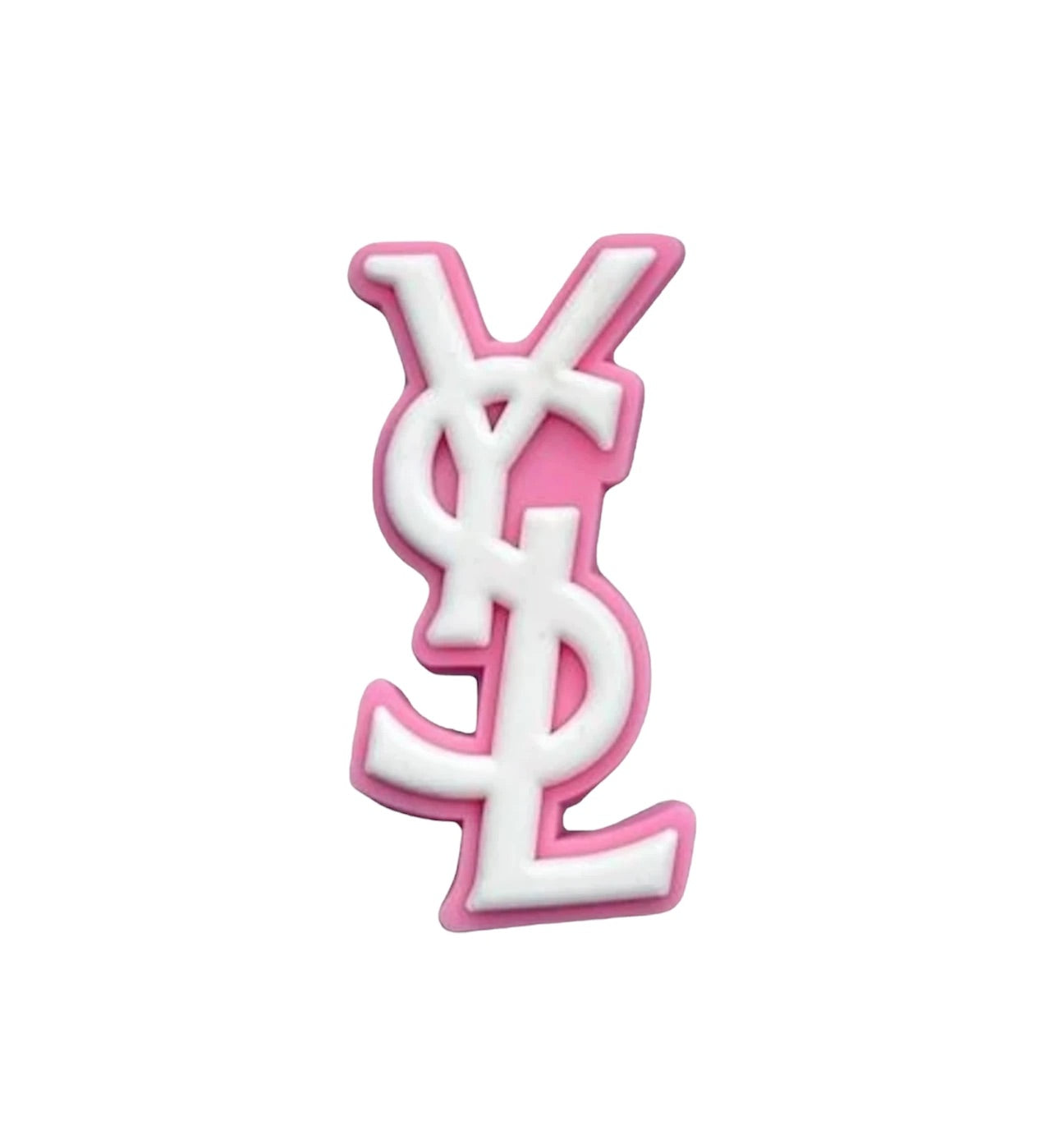 YSL - Pink Croc Klip