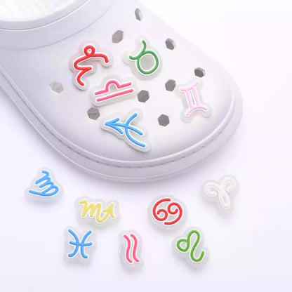 Zodiac Sign Croc Klips