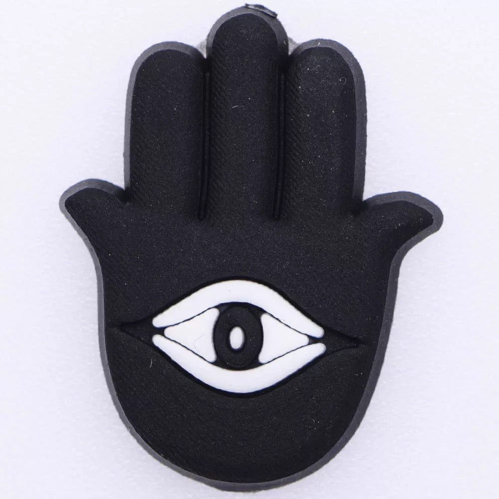 Hamsa Hand Croc Klip