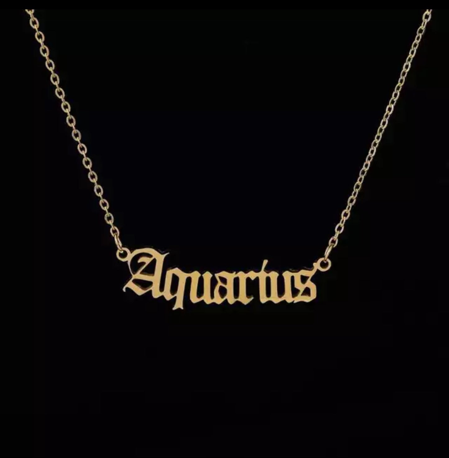 Old English Zodiac Chain