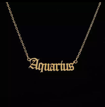 Old English Zodiac Chain